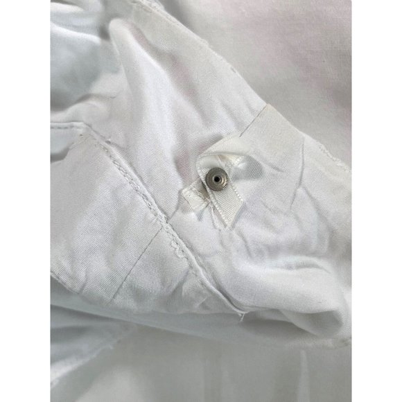 Vineyard Vines White Eyelet Fit & Flare Dress Size 10 $208 Retail Cut Out Back - Picture 11 of 16